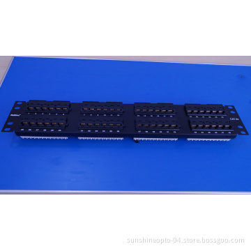 Cat5e UTP Patch Panel 48port